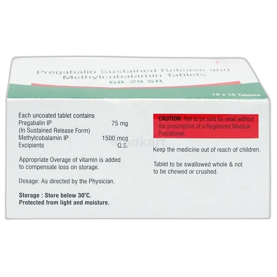 gb 29 sr tablet 15's